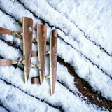 Seax and Scabbard for medieval and viking reenactment
