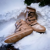Viking shoes, Haithabu 3 toggle, Re-enactment boots