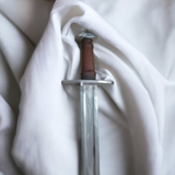 Brazil Nut Pommel Sword