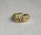Vikings Bronze Dragon Ring