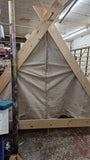 Viking tent, Oseberg Viking tent for Viking Reenactment, A frame Viking tent