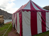 Medieval Tent, Medieval Pavillion Knight Tent for Weddings, Reenactment and LARP.
